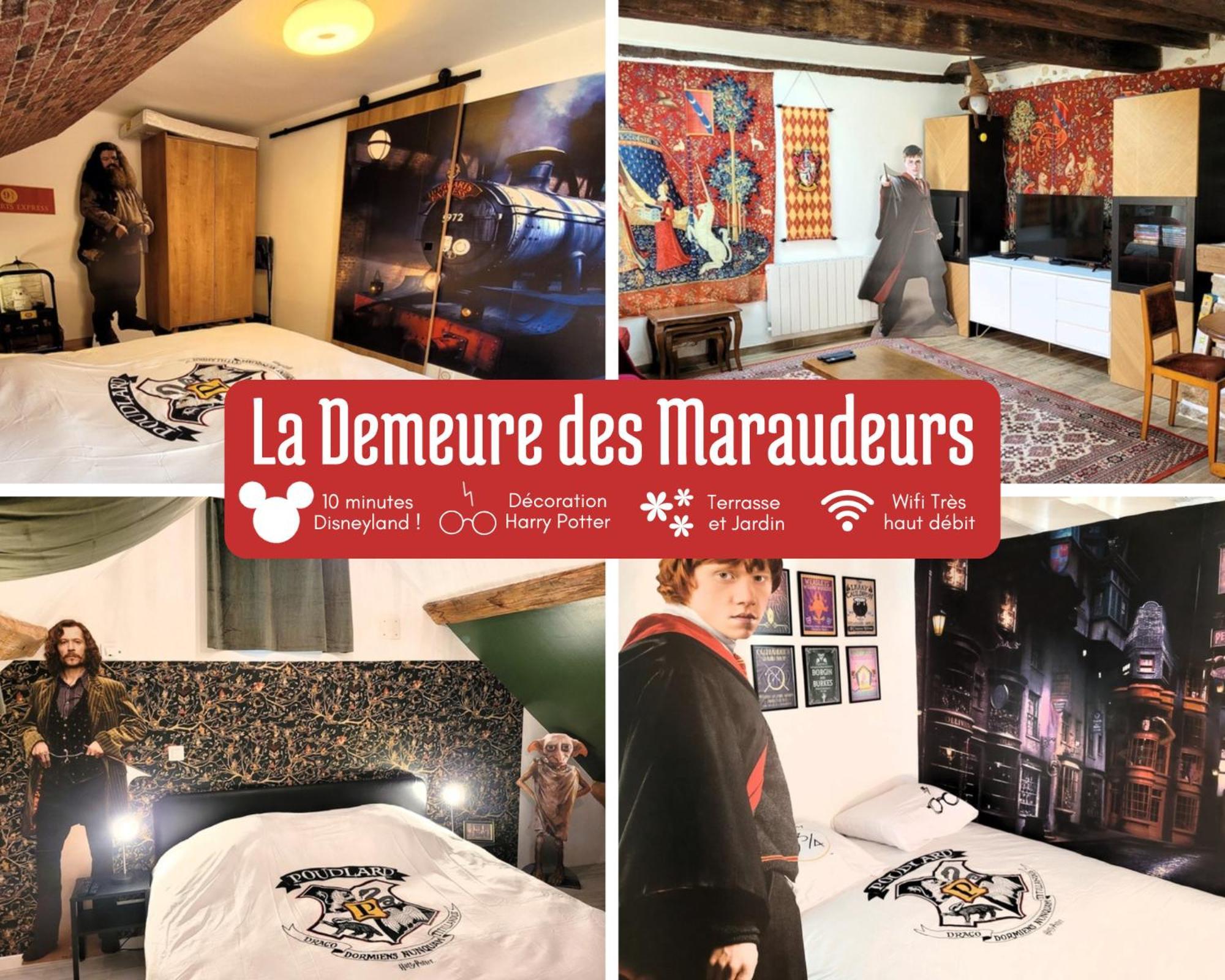 La Demeure Des Maraudeurs -10Min Disney-Jardin & Bbq Villiers-sur-Morin Exterior photo